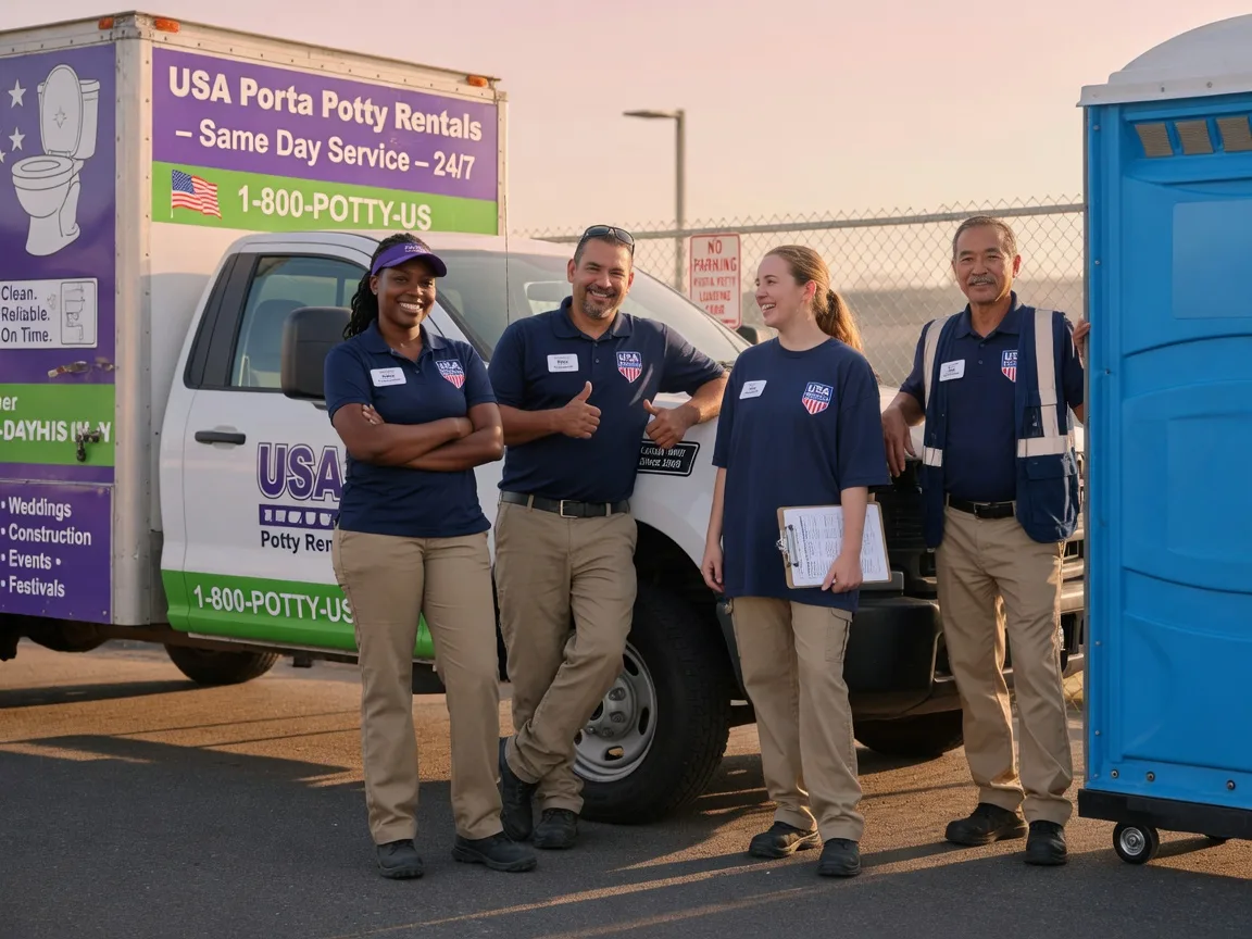 Porta Potty Rental company in Crimora, VA